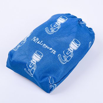 肩揹摺疊環保袋-75D雙透布-雙面彩色印刷購物袋(附小收納袋)(同56GT-0020)_2
