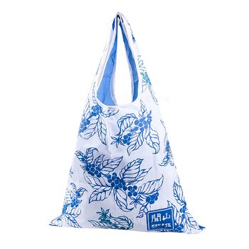 肩揹摺疊環保袋-75D雙透布-雙面彩色印刷購物袋(附小收納袋)(同56GT-0020)_0