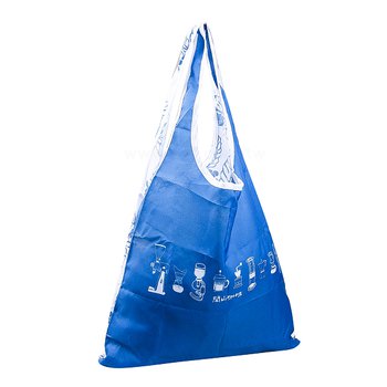 肩揹摺疊環保袋-75D雙透布-雙面彩色印刷購物袋(附小收納袋)(同56GT-0020)_1
