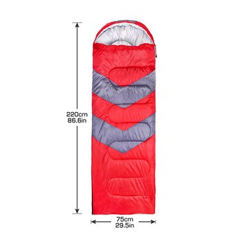 信封型防水睡袋-長度220cm_0