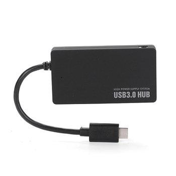 Type-C接口HUB集線器-4USB-ABS材質_1