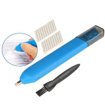 電動橡皮擦-附削鉛筆刀+刷子+20組橡皮擦芯_1