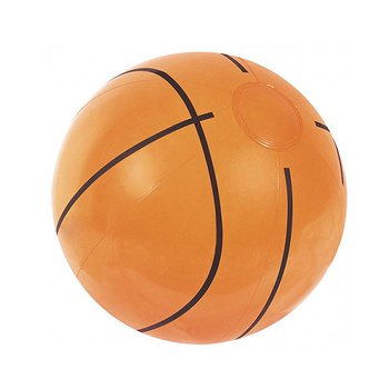 沙灘球-PVC籃球造型充氣沙灘球-客製化印刷logo_0