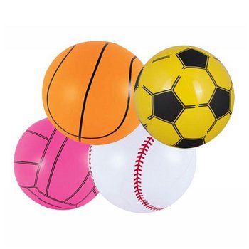 沙灘球-PVC籃球造型充氣沙灘球-客製化印刷logo_3