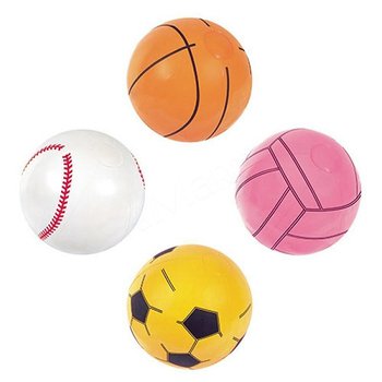 沙灘球-PVC籃球造型充氣沙灘球-客製化印刷logo_2