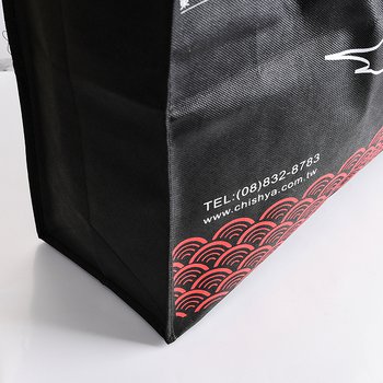 不織布購物袋-厚度90G-尺寸W37xH46xD15.5cm-雙面雙色可客製化印刷(共版)_1