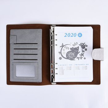 25K時尚簡約工商日誌-磁扣式活頁筆記本-可訂製內頁及客製化加印LOGO_11