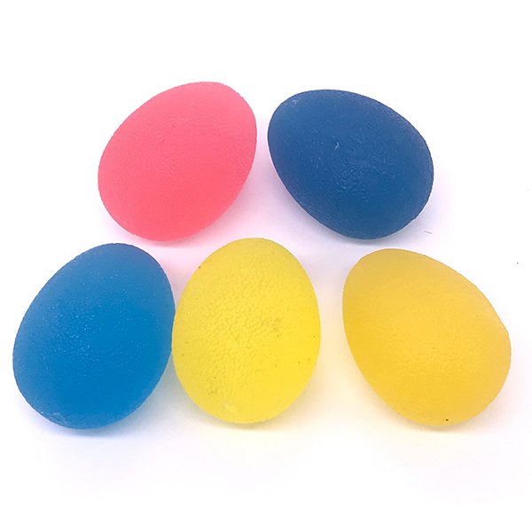 彩色蛋形減壓球-TPR壓力球-1