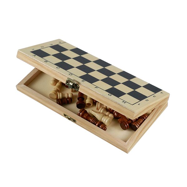 多尺寸可折疊收納木製西洋棋套組_4