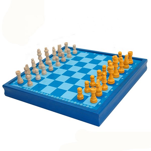 二合一抽屜式可收納木製西洋棋_1