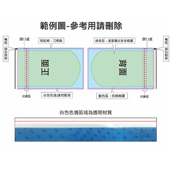 立體夾鏈袋-有底PET材質/尺寸可選-透明彩色印刷_4