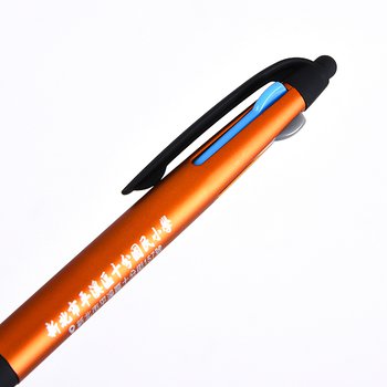 觸控筆-多功能兩用觸控三色筆-可客製化印刷LOGO_5