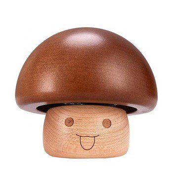 蘑菇造型木製音樂盒_0
