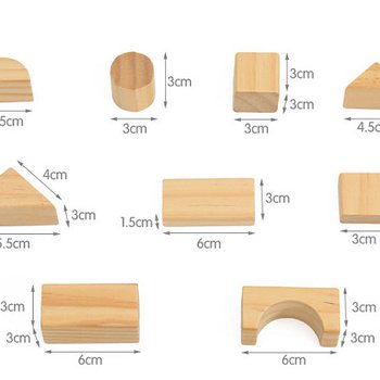 自然色兒童益智積木-木製積木套裝_2