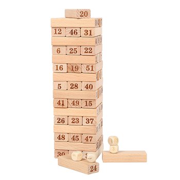 數字疊疊樂兒童益智積木-木製積木套裝_3