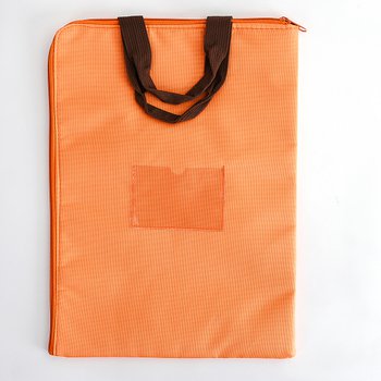 單層拉鍊袋-牛津布材質加手提帶W25.5*H35cm_0