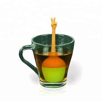 手指造型矽膠濾茶器_5