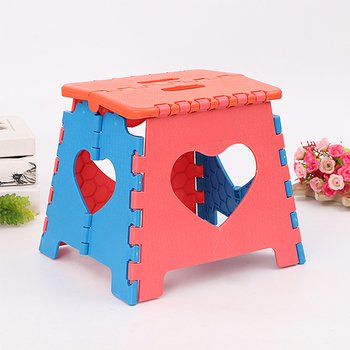 兒童手提折疊凳-塑膠折疊椅_0