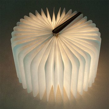 小夜燈-創意書本造型床頭燈-木製LED小夜燈-客製化禮贈品_2