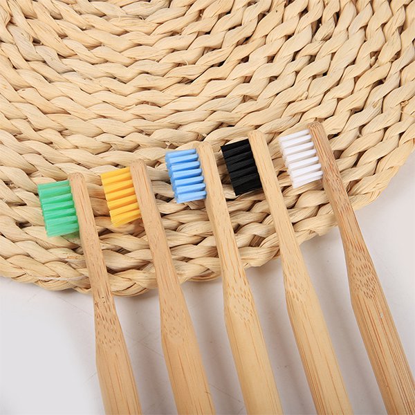 竹製多彩兒童牙刷-3