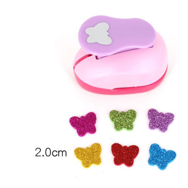 彩色兒童造型打洞機-塑膠打洞器-4
