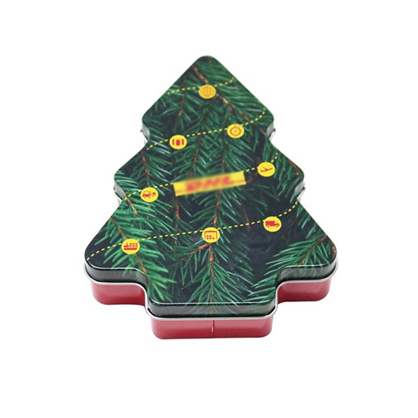 聖誕樹馬口鐵盒-1