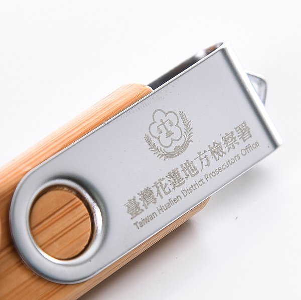 金屬木質隨身碟-原木金屬禮贈品USB-木製金屬旋轉隨身碟-客製隨身碟容量可印製企業logo-採購訂製印刷推薦禮品_2