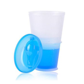 16ozPP分層奶昔杯/沙拉杯-含摺疊湯匙_2