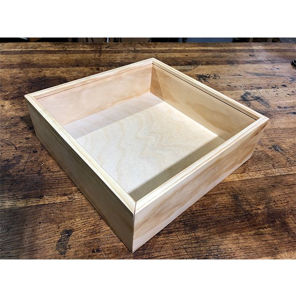 透明壓克力滑動式松木禮品盒_3