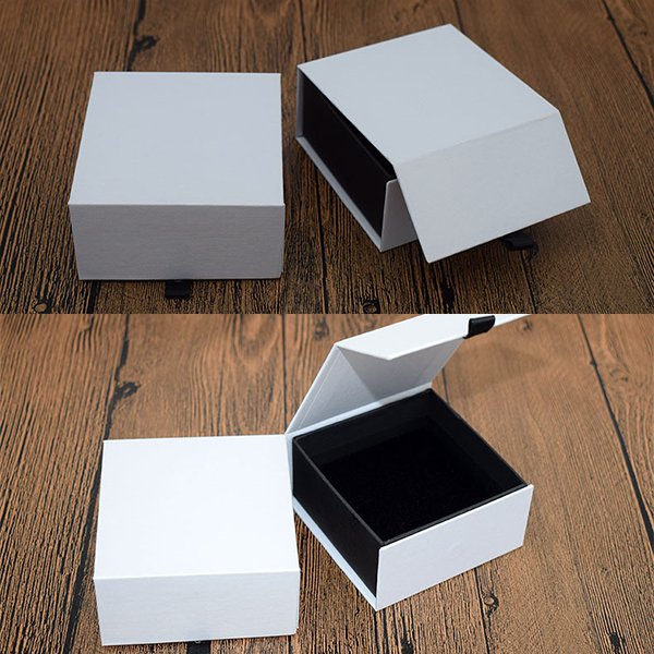 磁吸式翻蓋紙板首飾盒-3