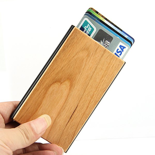 木製雕刻RFID防盜名片盒_5