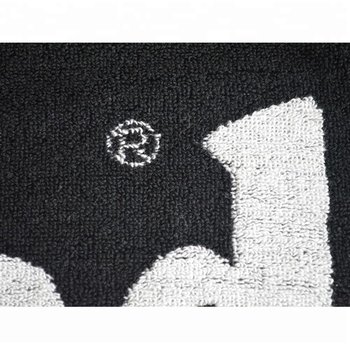 黑色沙灘浴巾-70x140cm_2