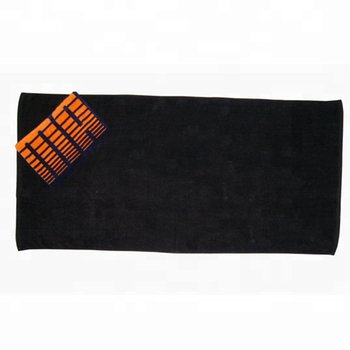 黑色沙灘浴巾-80x160cm_1