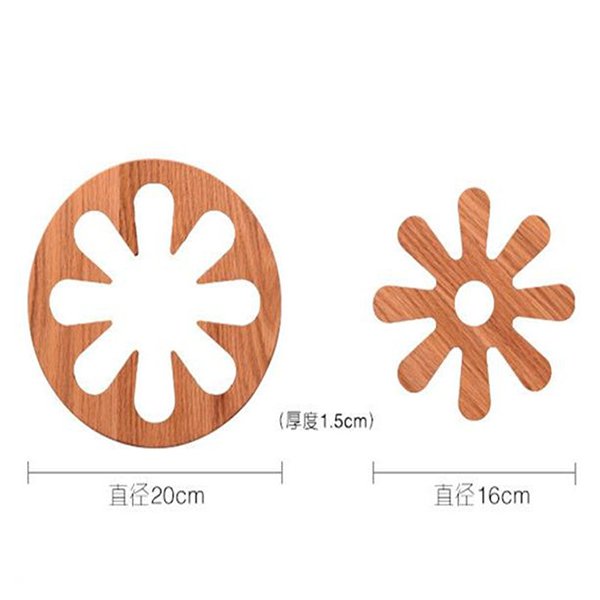 花造型木隔熱墊-2個一套_1