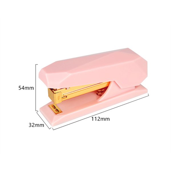 粉色系防滑底座釘書機_5