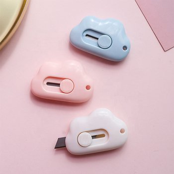 雲朵造型便攜式塑膠拆信刀_1