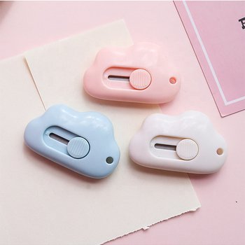 雲朵造型便攜式塑膠拆信刀_2
