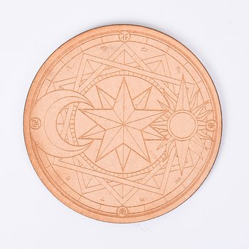 圓木密集板杯墊-圓形9cm-學校機關禮贈品採購-可雷雕logo_0