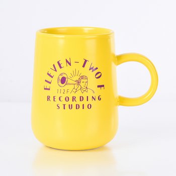 純色陶瓷咖啡杯320ml-杯身底色客製化-杯身印單色logo-推薦_3