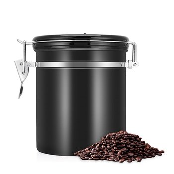 32oz金屬咖啡密封罐-不銹鋼收納罐 _0