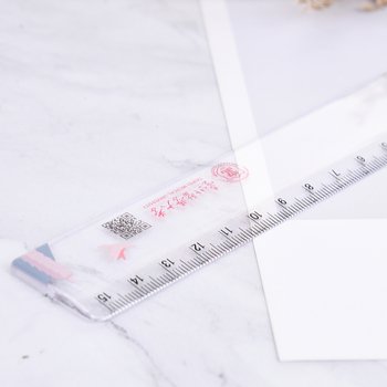 15cm廣告尺- 透明塑膠材質廣告尺-可客製化印刷加印LOGO-學校專區-台北醫學大學_2
