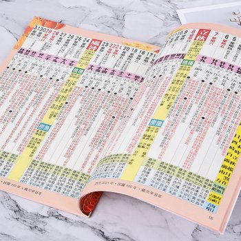 2025公版農民曆/膠裝農民曆-A5彩色印刷內頁雙色-年節產品禮贈品_6