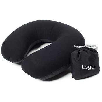 單向閥人工充氣式U型充氣枕頭-Soft Top棉質面料_0