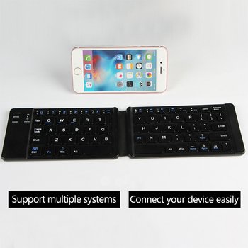 便攜式可摺疊藍芽手機外接鍵盤_1