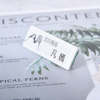 磁吸式胸牌-壓克力胸牌製作-尺寸6x2cm-活動文宣客製化胸章訂製logo_4