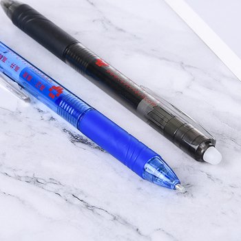 廣告筆-按鍵式擦擦筆單色原子筆-工廠客製化印刷贈品筆_4