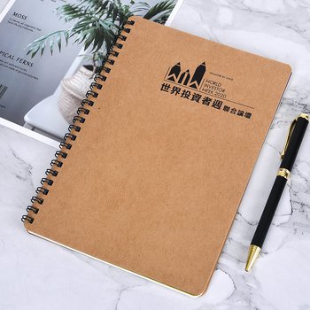 25K環裝筆記本- 直式左翻線圈記事本-可訂製內頁及客製化加印LOGO_6