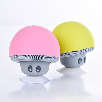 藍芽喇叭-吸盤蘑菇無線藍芽音箱/喇叭-可客製化印刷企業LOGO_0