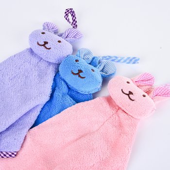 擦手巾-動物造型可愛擦手巾-可客製化印刷企業LOGO或宣傳標語_1