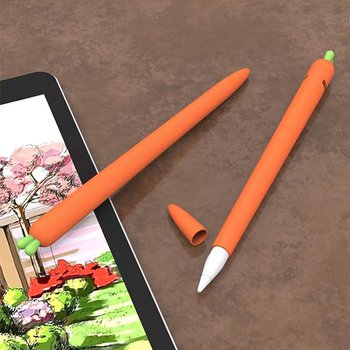 胡蘿蔔造型矽膠apple pencil保護套_2